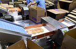 东莞某食品厂汉堡包胚面包生产检测现场使用连之新金检机