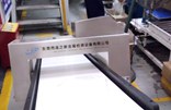 广州某乐(中国)粘合剂公司使用我公司非标定制斜坡式金检机